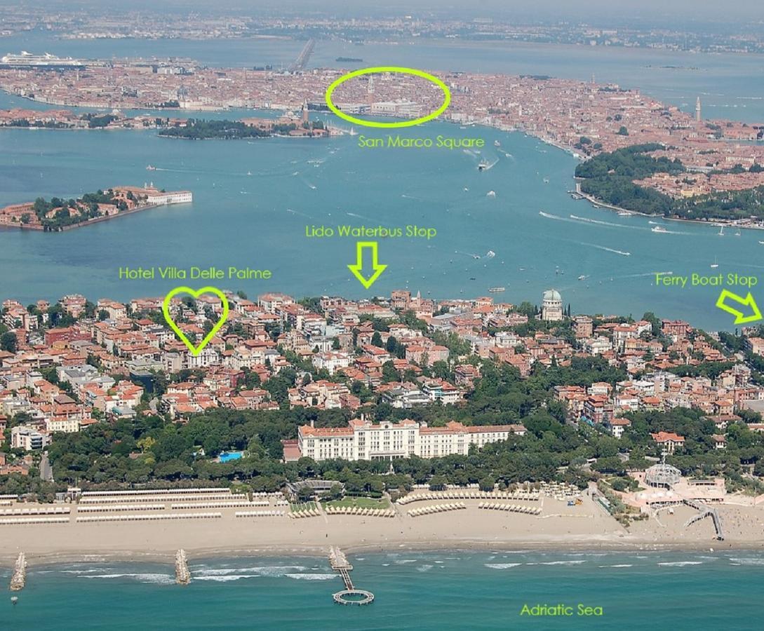Hotel Villa Delle Palme Lido di Venezia Exterior foto